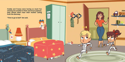 Astronaut Pajamas Test Template