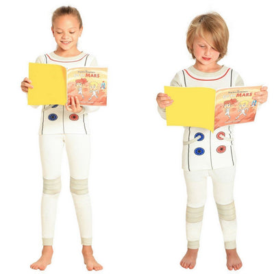 Astronaut Pajamas and Book for Children