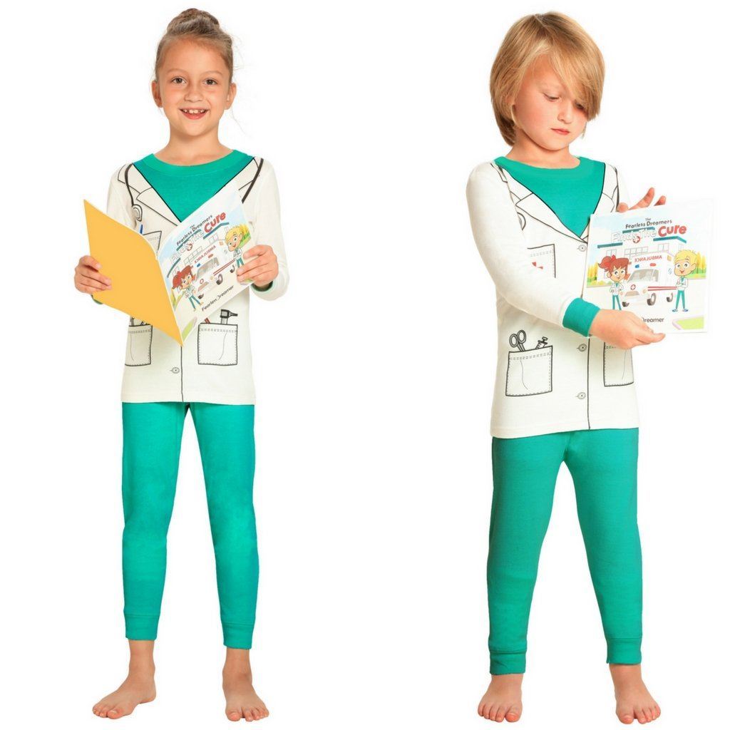 Doctor Pajamas and Book for Children